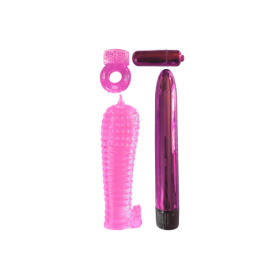 Coffret 4 sextoys rose Classix 
